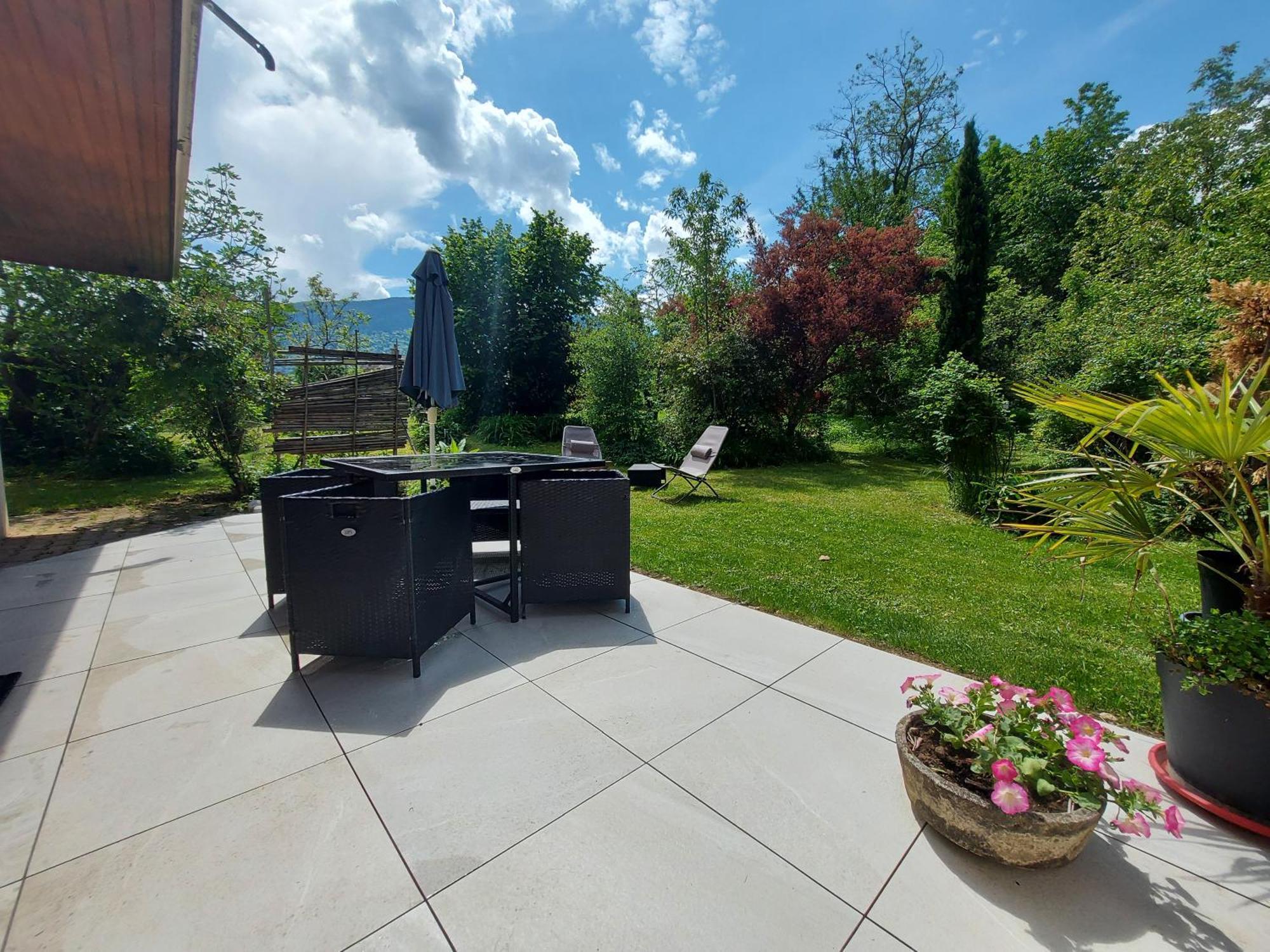 Rare, Cosy Studio Terrasse Au Coeur De St-Jorioz Сен-Жорйо Екстер'єр фото