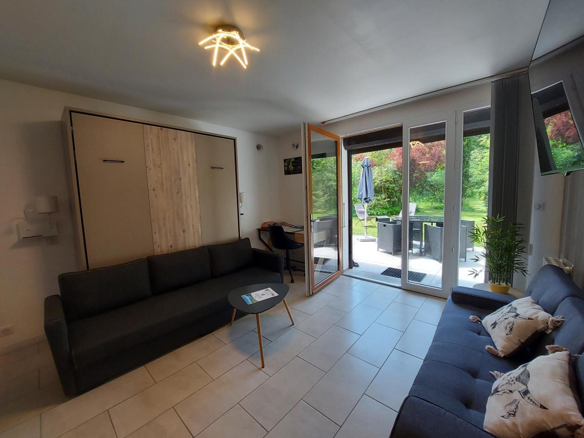 Rare, Cosy Studio Terrasse Au Coeur De St-Jorioz Сен-Жорйо Екстер'єр фото
