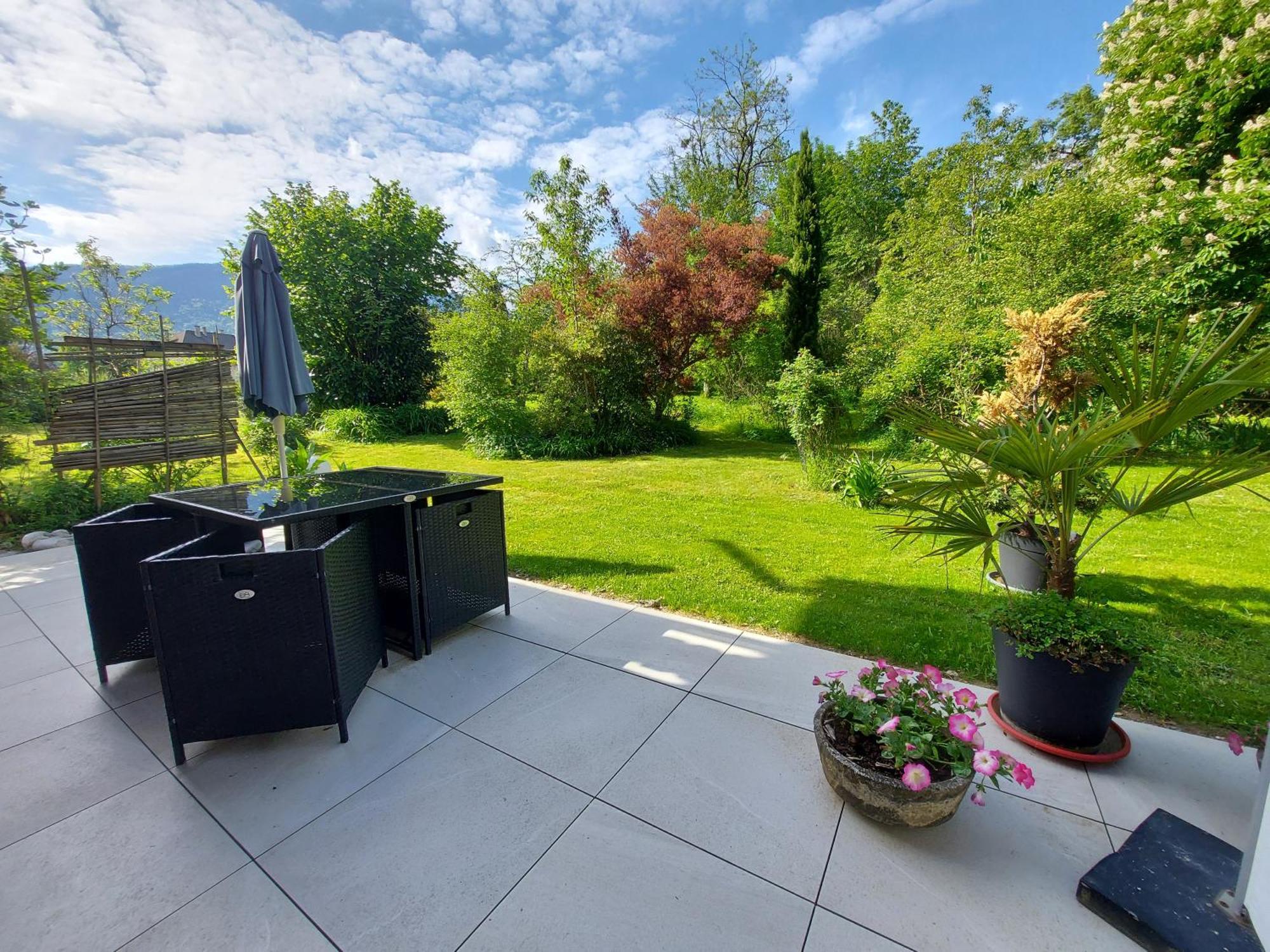 Rare, Cosy Studio Terrasse Au Coeur De St-Jorioz Сен-Жорйо Екстер'єр фото